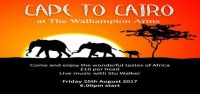 Expat Event: Cape to Cairo at the Walhampton Arms, UK