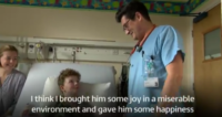 WATCH: SA doctor singing to young patients in United Kingdom goes viral